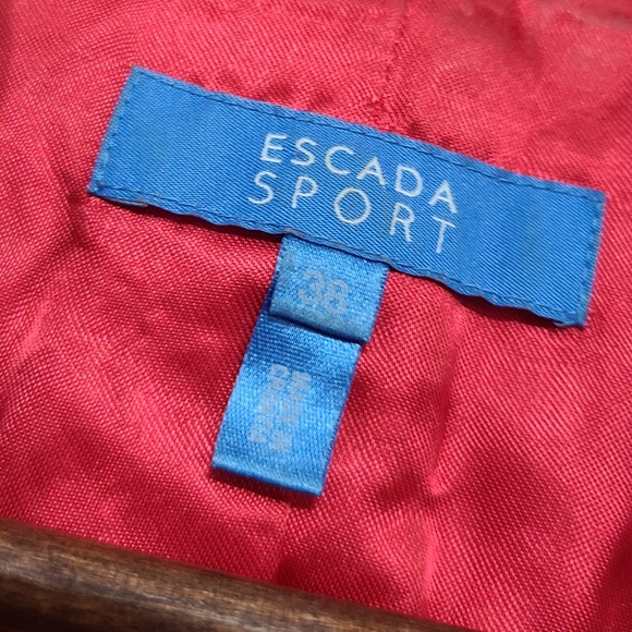 Escada Sport Animal Print Blazer Size 38 - Picture 4 of 5